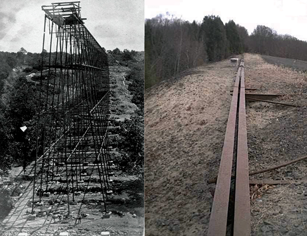 14. ábra. A Lyman viadukt építése [18]