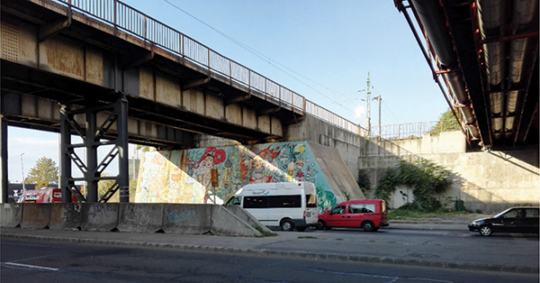 3. ábra. A budai hídfő korábban átalakított hídfője