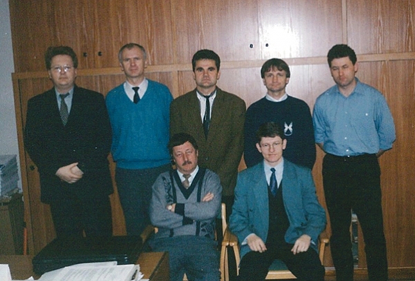 13. ábra. A Veszprém Pályagazdálkodási Főnökség szakaszmérnökei 1998-ban