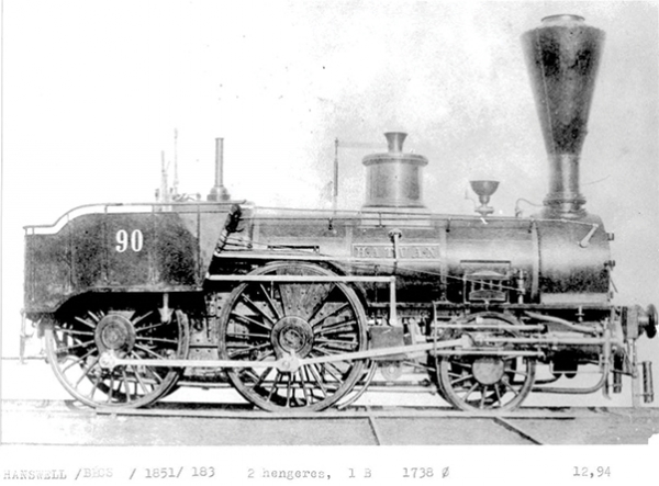 5. ábra. A Hatvan nevű mozdony képe