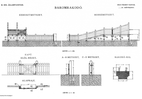 11. ábra. Baromrakodó szabványterve