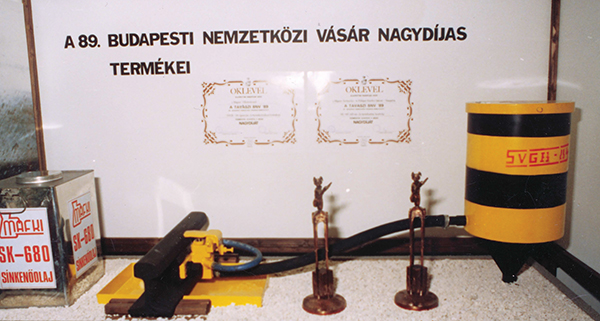 5. ábra. Az SVGB sínkenő a BNV-n 1989-ben