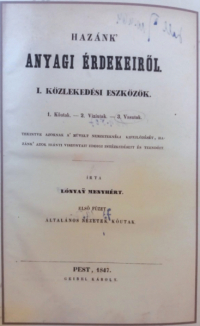 2. ábra. Az 1847-ben megjelent könyv belső borítója