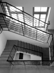 6. kép. A padlástérbe felvezetett lépcső