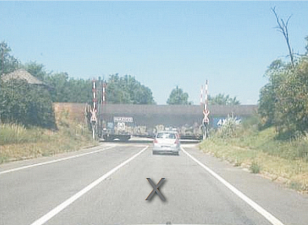 8. ábra. Székesfehérvári vasúti átjáró (Forrás: rtl.hu)