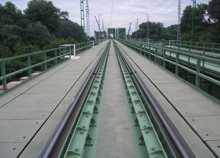 13. ábra. Az elkészült ártéri híd
