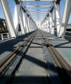 16. ábra. A Déli összekötő vasúti híd B1 hídja